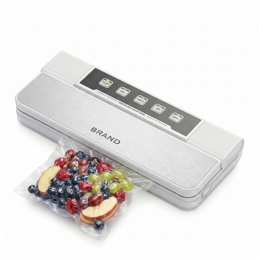 Household Stainless Steel Food Vacuum Sealer Ma...